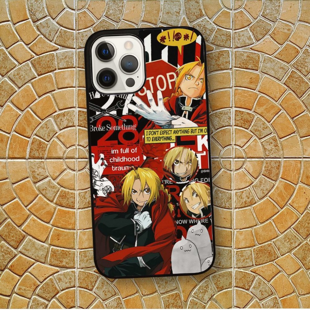 Edward Elric Fullmetal Alchemist Collage iPhone Case